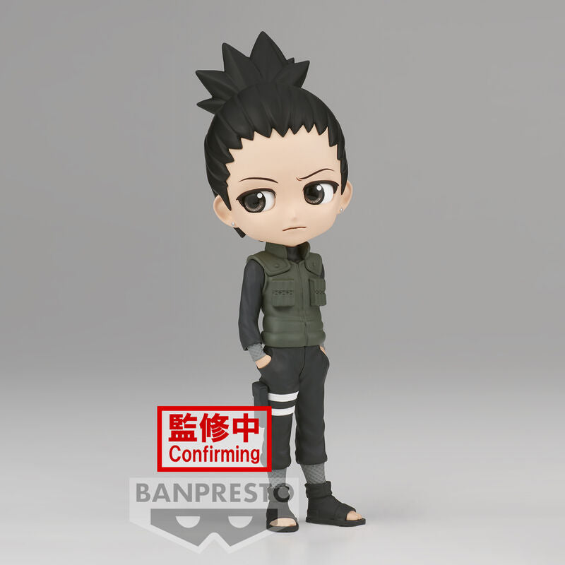 Naruto Shippuden Nara Shikamaru Ver.A Q Posket Figur 14cm