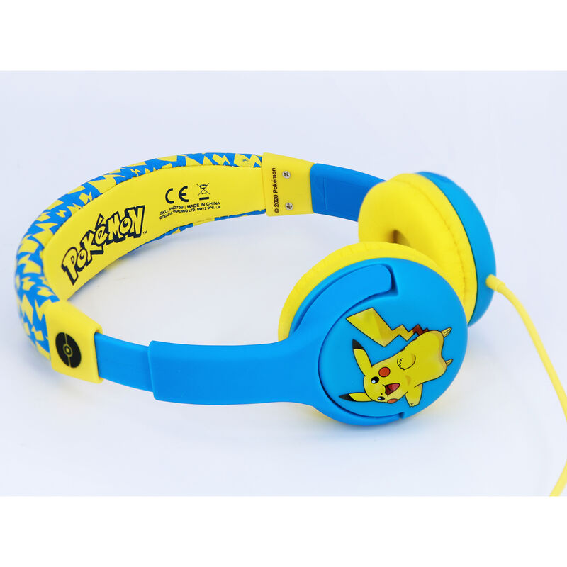 Pikachu Barnhörlurar - Barnvänliga Hörlurar för Musik och Spel
