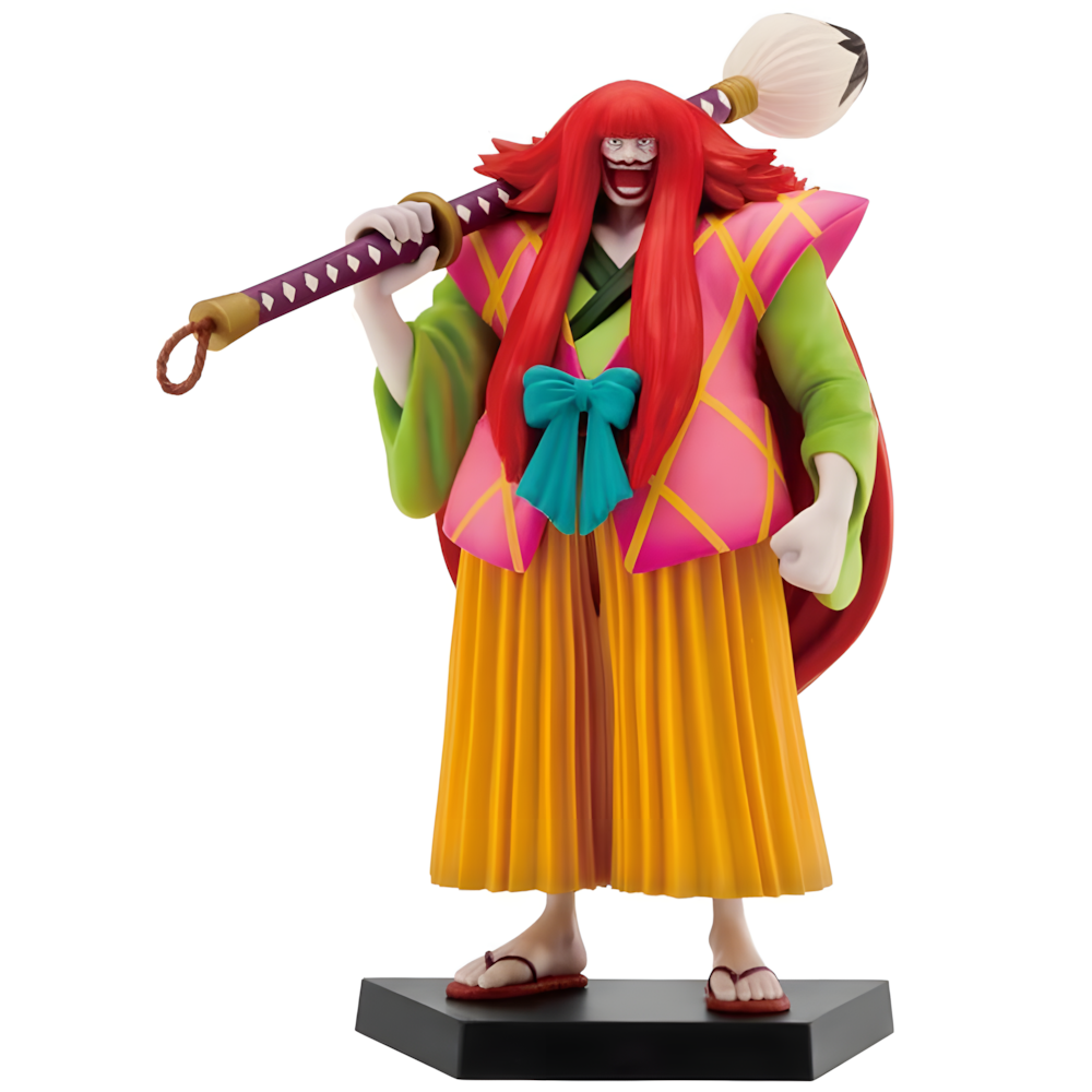 One Piece The Nine Red Scabbards Kanjuro Ichibansho Figur 15,5 cm