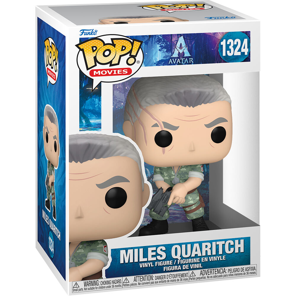 Funko POP Avatar Miles Quaritch Figur