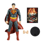 DC Comics Black Adam Comic & Superman Figur 17cm