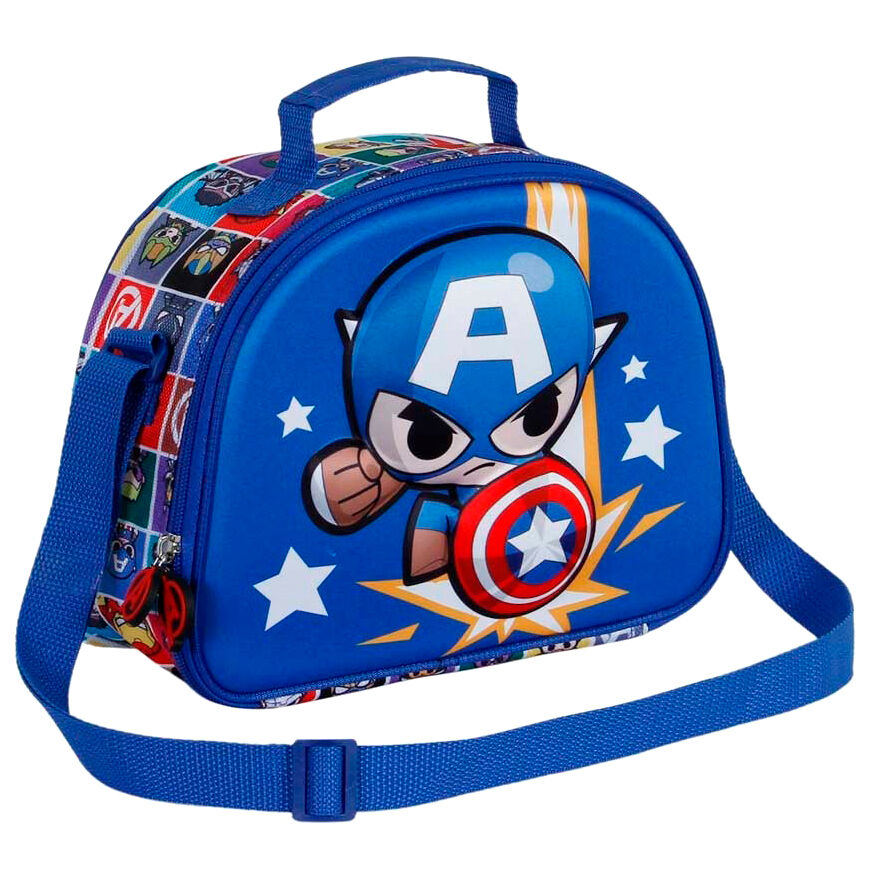 Marvel Avengers Captain America Punch 3D Lunchväska
