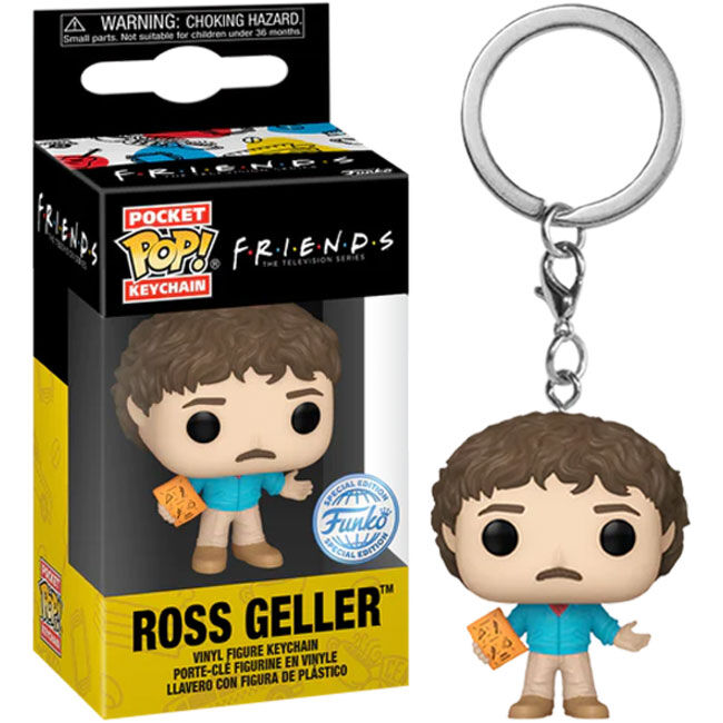 Pocket POP Nyckelring Friends Ross Geller Exklusiv