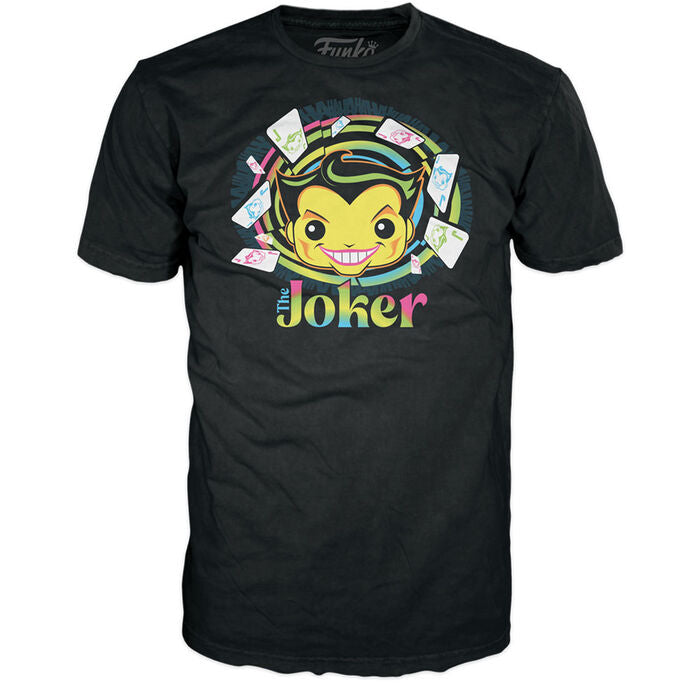 DC Comics Batman Joker Exclusive Set Figur & T-shirt Storlek S