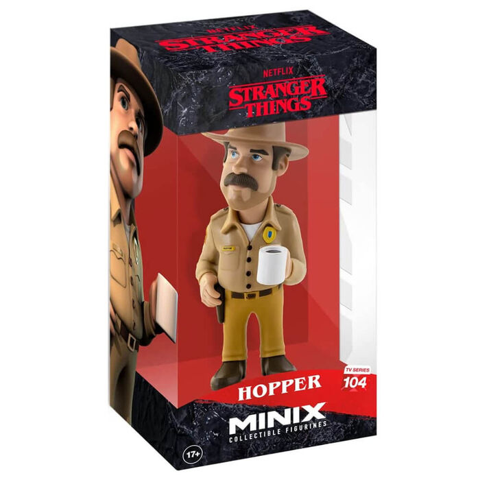 Stranger Things Hopper Minix Figur 12cm