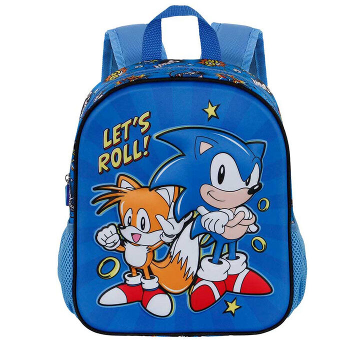 Sonic The Hedgehog 3D Ryggsäck 31cm