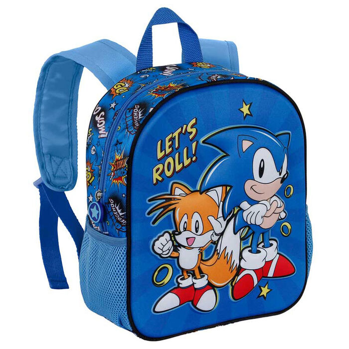 Sonic The Hedgehog 3D Ryggsäck 31cm