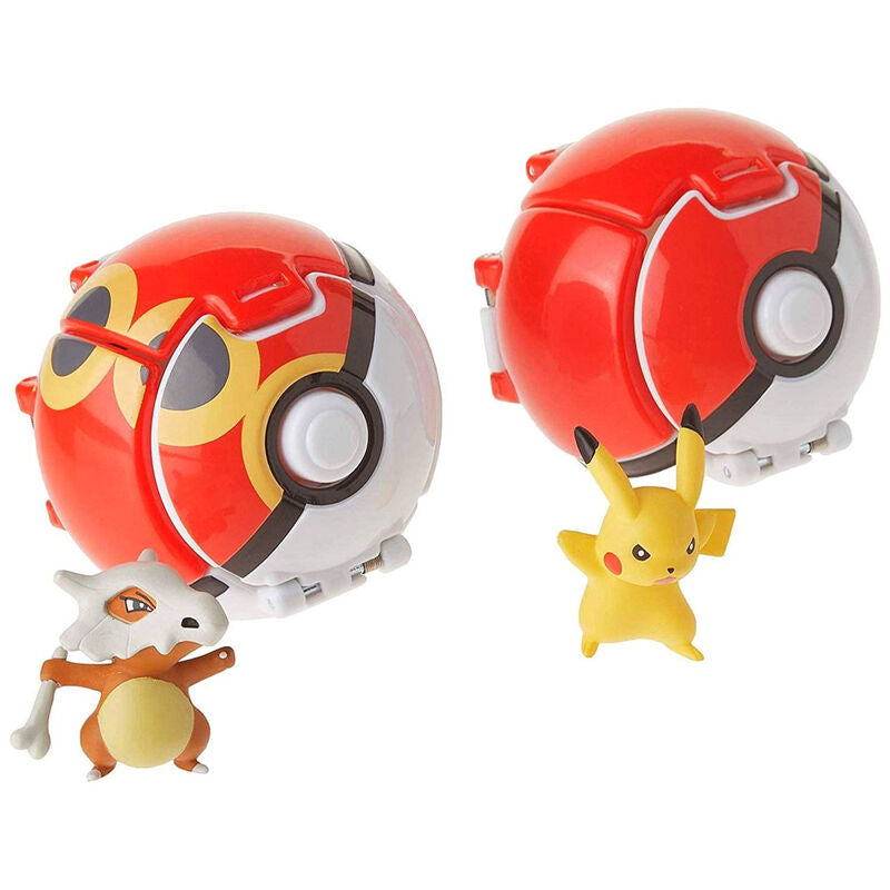 Pokemon Pokeball Pikachu + Cubone Blister