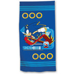 Sonic The Hedgehog Mikrofiber Strandhandduk