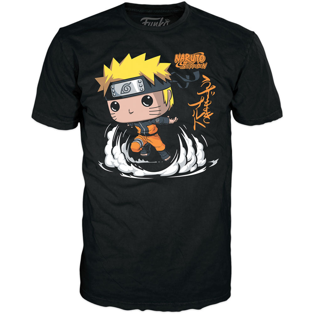 Set Figur POP & T-shirt Naruto Shippuden Exklusiv Storlek L