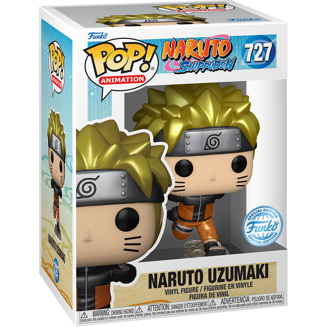 Set Figur POP & T-shirt Naruto Shippuden Exklusiv Storlek L