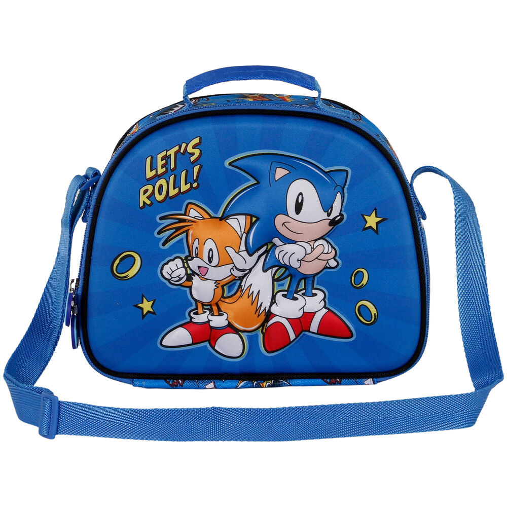 Sonic The Hedgehog Lets Roll 3D Lunchväska