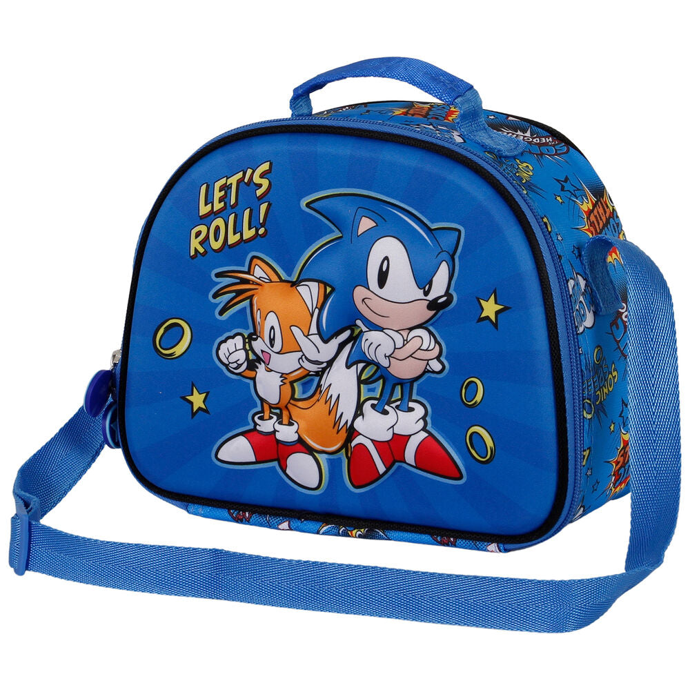 Sonic The Hedgehog Lets Roll 3D Lunchväska