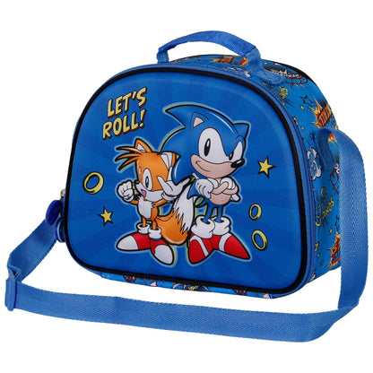 Sonic The Hedgehog Lets Roll 3D Lunchväska