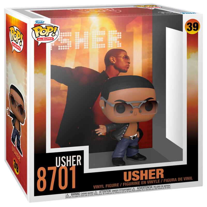 POP Figur Usher 8701 - Samlarobjekt för Musikälskare