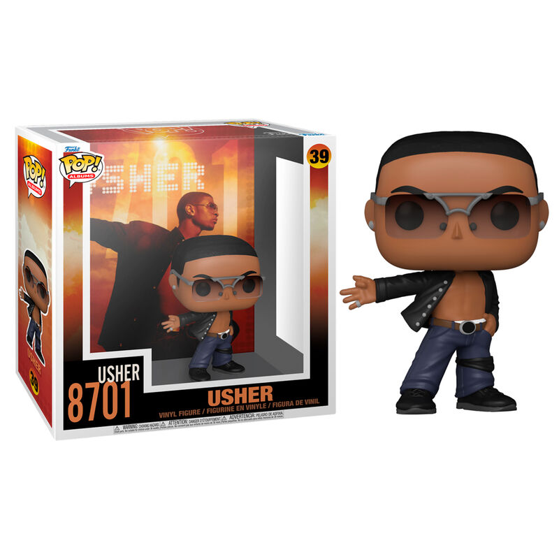 POP Figur Usher 8701 - Samlarobjekt för Musikälskare