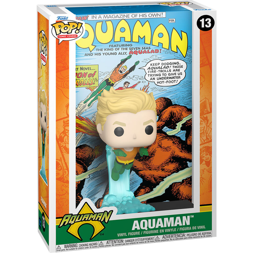 POP Figur Comic Cover DC Comics Aquaman