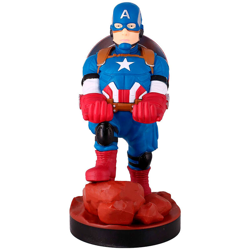 Marvel Captain America Figur med Klämfäste – Cable Guy 20cm