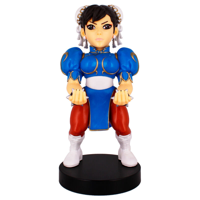 Street Fighter Chun Li Figur Klämma Stöd Cable Guy 20cm