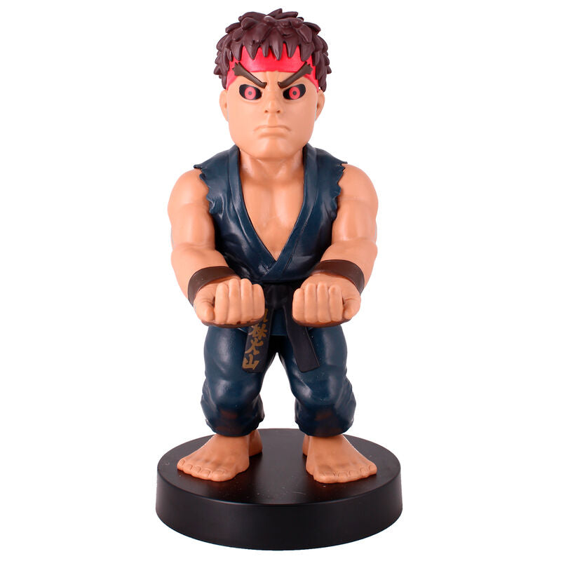 Street Fighter Evil Ryu Figur med Klämma – 20 cm