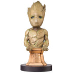 Marvel Guardians of the Galaxy Groot Plinth Figur med Klämma för Kabelhantering 20cm