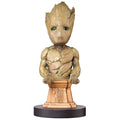 Marvel Guardians of the Galaxy Groot Plinth Figur med Klämma för Kabelhantering 20cm