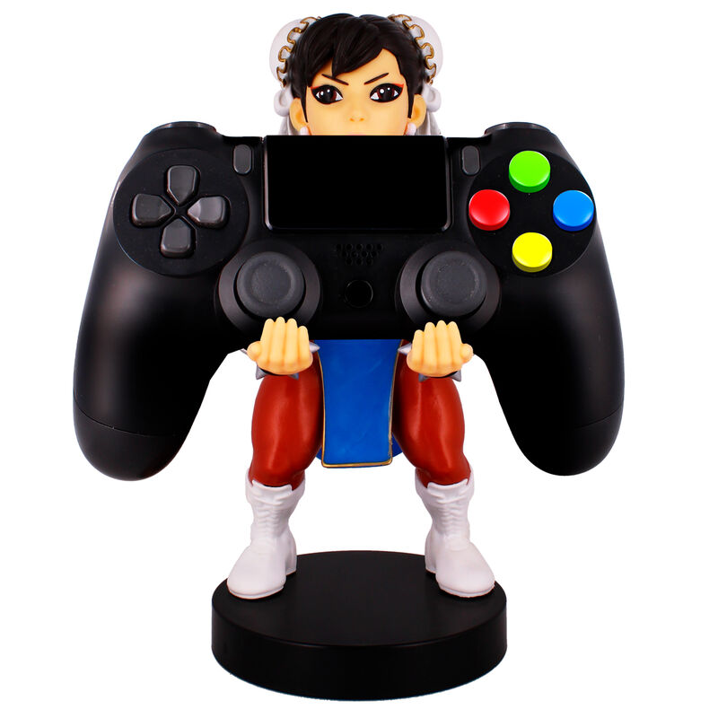 Street Fighter Chun Li Figur Klämma Stöd Cable Guy 20cm