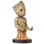Marvel Guardians of the Galaxy Groot Plinth Figur med Klämma för Kabelhantering 20cm