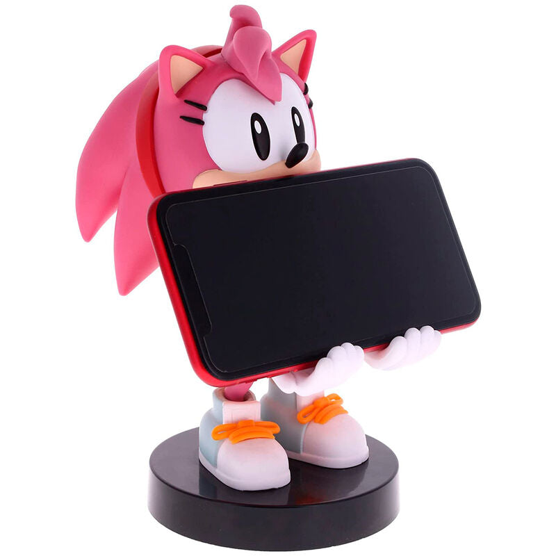 Sonic Amy Rose Figur Klämma Ställning Cable Guy 20cm