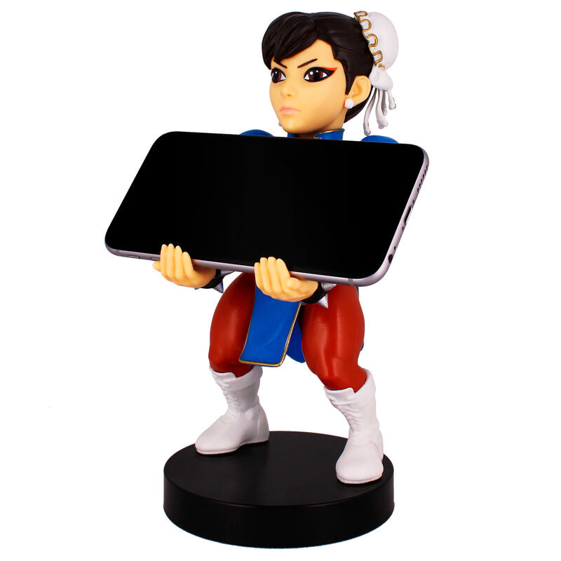Street Fighter Chun Li Figur Klämma Stöd Cable Guy 20cm