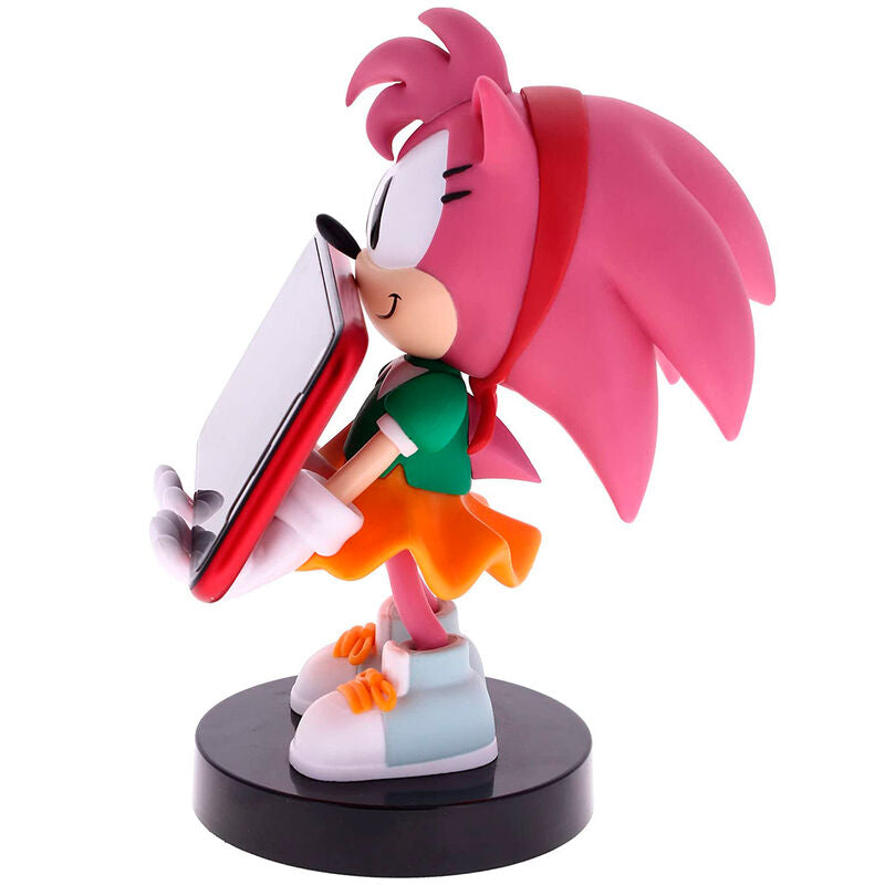 Sonic Amy Rose Figur Klämma Ställning Cable Guy 20cm