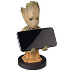 Marvel Guardians of the Galaxy Groot Plinth Figur med Klämma för Kabelhantering 20cm