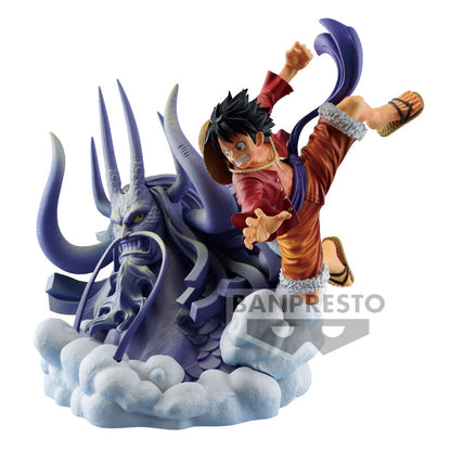 One Piece Dioramatic The Brush D Luffy Monkey Figur 20cm