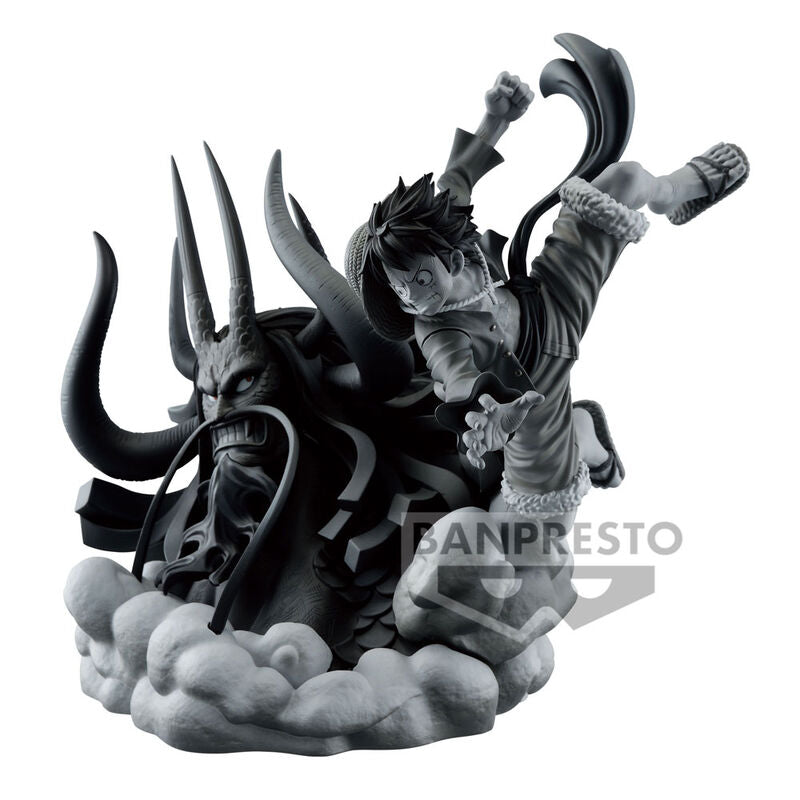 One Piece Dioramatic The Brush Tones D Luffy Monkey Figur 20cm