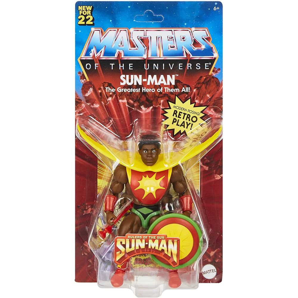 Masters of the Universe Origins Sun-Man Figur 14cm