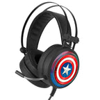 Marvel Captain America Gaming hörlurar