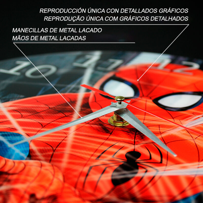 Marvel Spiderman väggklocka