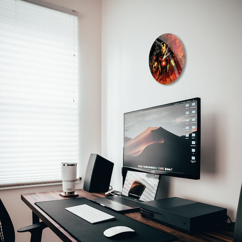 Marvel Iron Man väggklocka