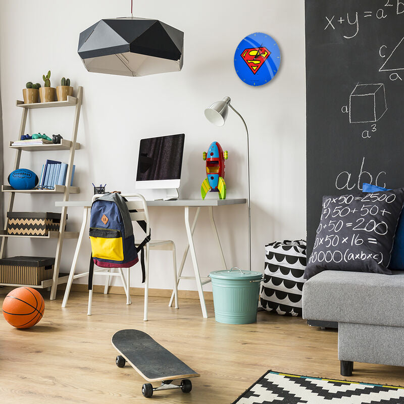 DC Comics Superman väggklocka