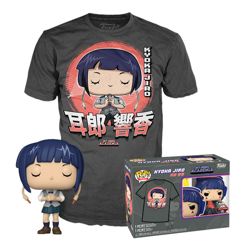 Set Figur POP & T-shirt My Hero Academia Kyoka Jiro Exclusive Storlek XL
