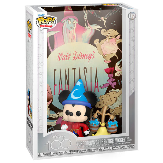 POP Figur Disney 100-årsjubileum Fantasia Trollkarlen Mickey
