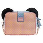 Loungefly Disney Minnie Mouse Pastel Polka Dot Crossbody Bag