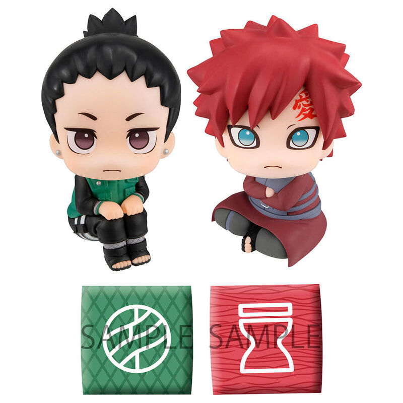 Pack med 2 Figurer Naruto Shippuden - Shikamaru Nara och Gaara, 11 cm