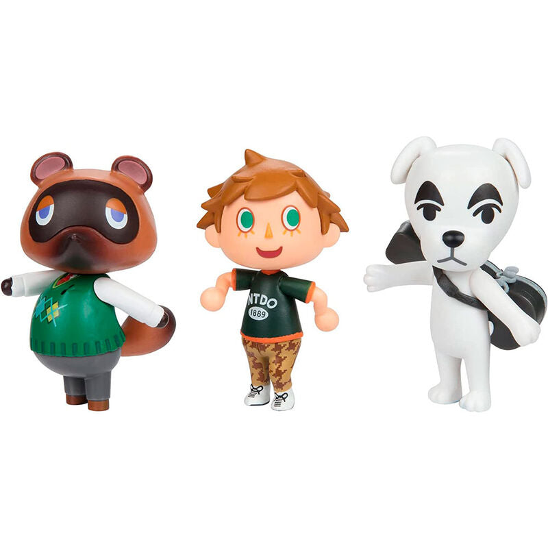 Animal Crossing Blister 3 Figurer 6 cm