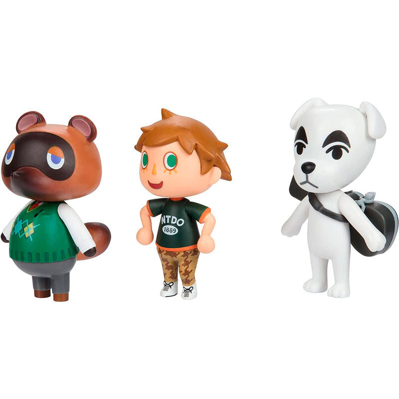 Animal Crossing Blister 3 Figurer 6 cm
