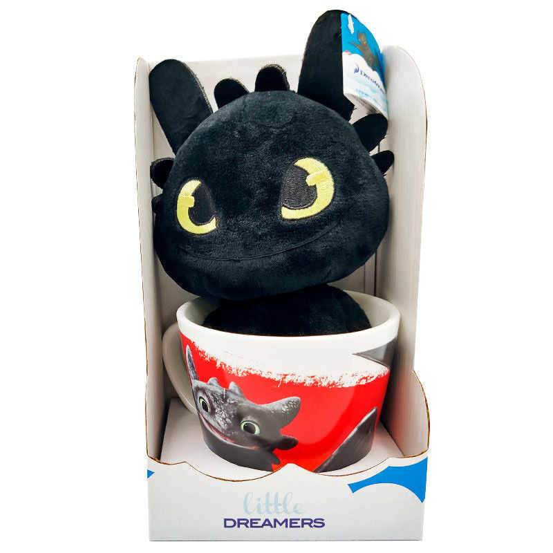 Draktränaren Tandlöse Mug + gosedjur 18cm
