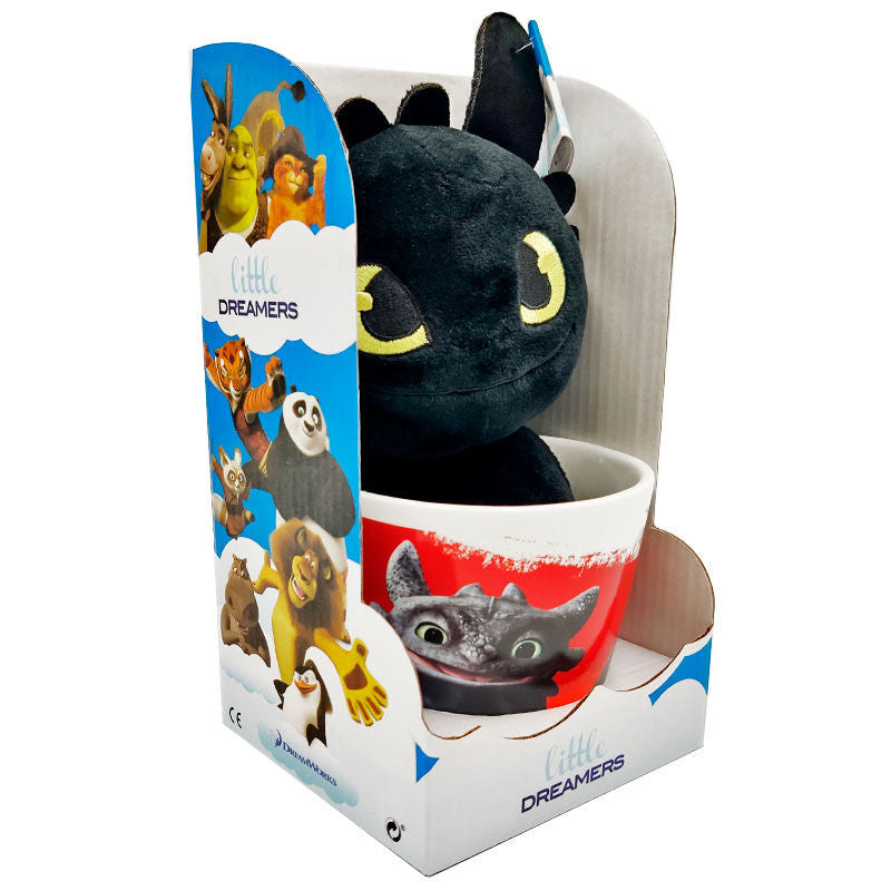 Draktränaren Tandlöse Mug + gosedjur 18cm