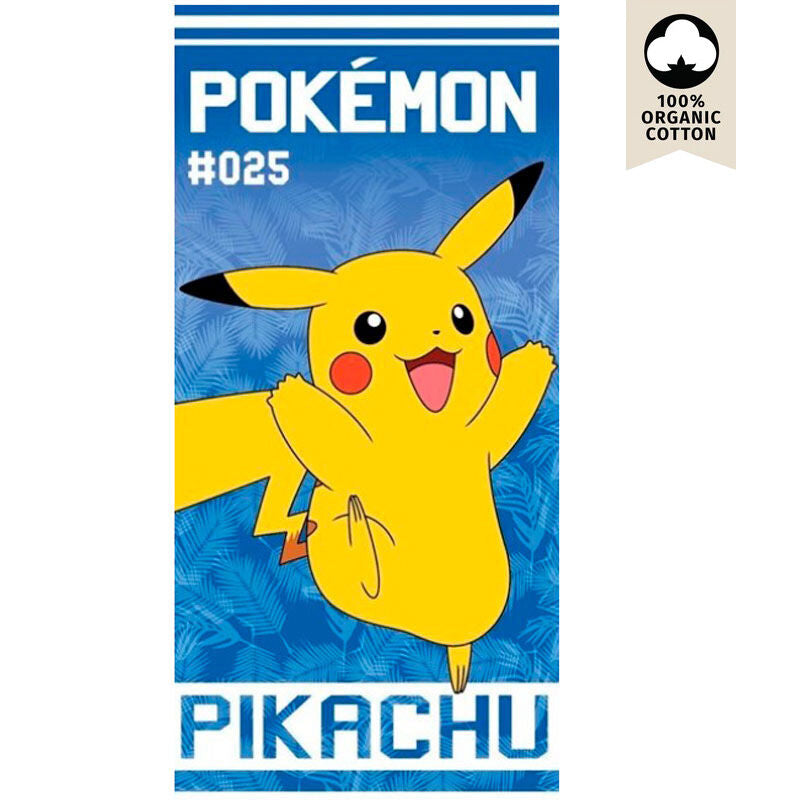 Pokemon Pikachu Strandhandduk i Bomull