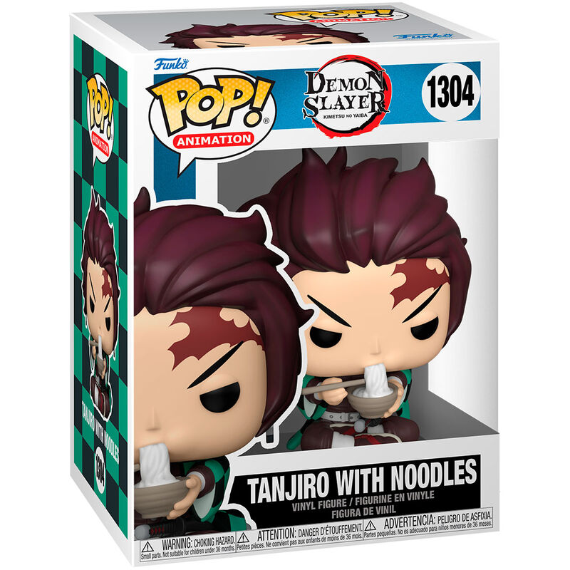 Funko POP Figur Demon Slayer Tanjiro med Nudlar