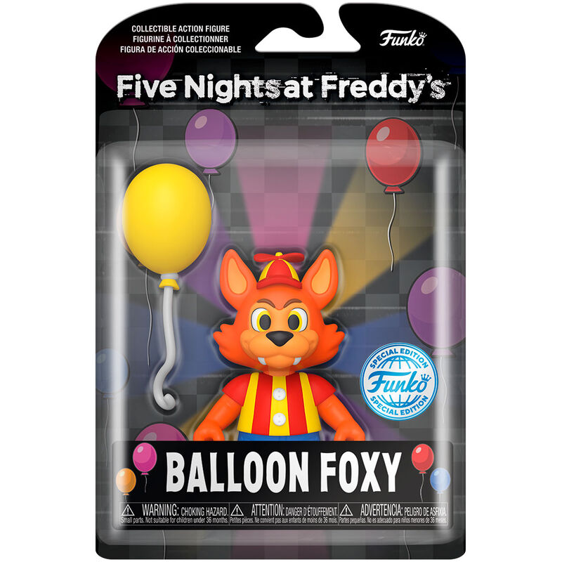 Actionfigur Five Nights at Freddy's Balloon Foxy 12,5cm